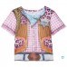T-shirt sublimation cowboy fille - taille s - rubi-630864s  Rubie's    400020